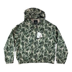 Armani Exchange Men's Camo Print Hooded Blouson Jacket Sz 2XL XM000407 MSRP$200